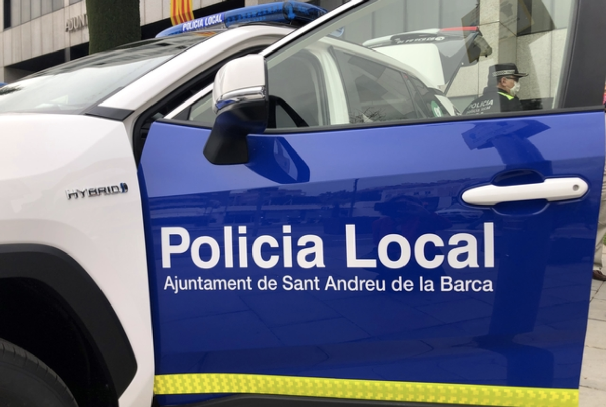 Vehículo de la Policia Local de Sant Andreu de la Barca