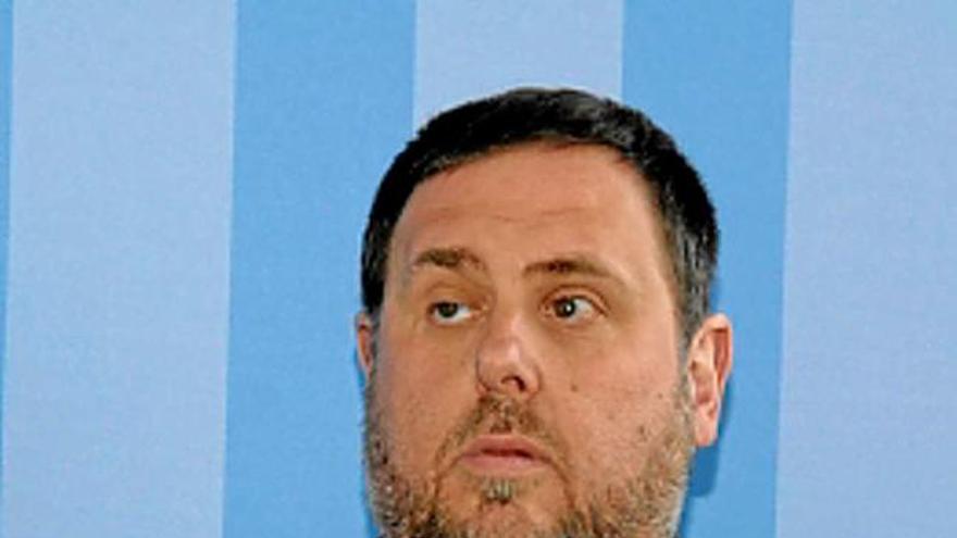 El vicepresident, Oriol Junqueras