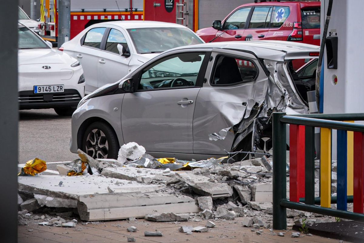 Derumbe en el Centro Comercial de Sabadell deja un muerto