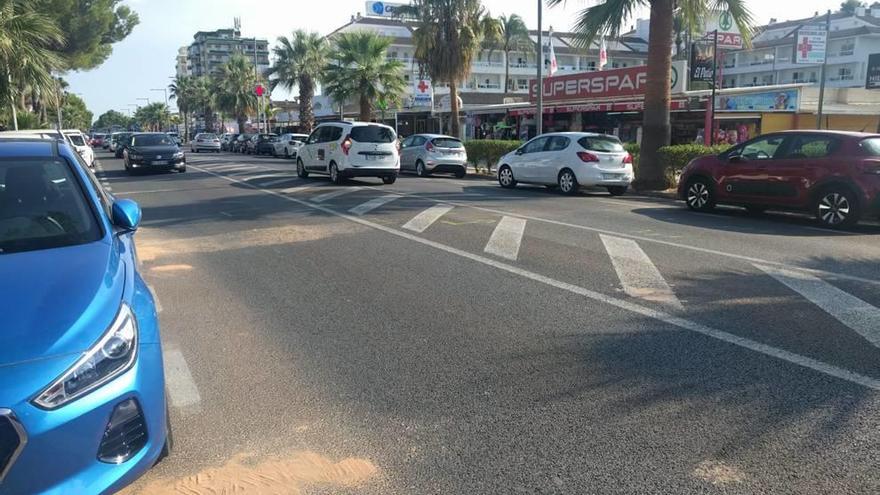 Un motorista de 29 años muere al chocar con un coche en Platja de Muro