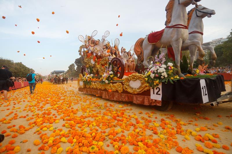 La Batalla de Flores de València 2022