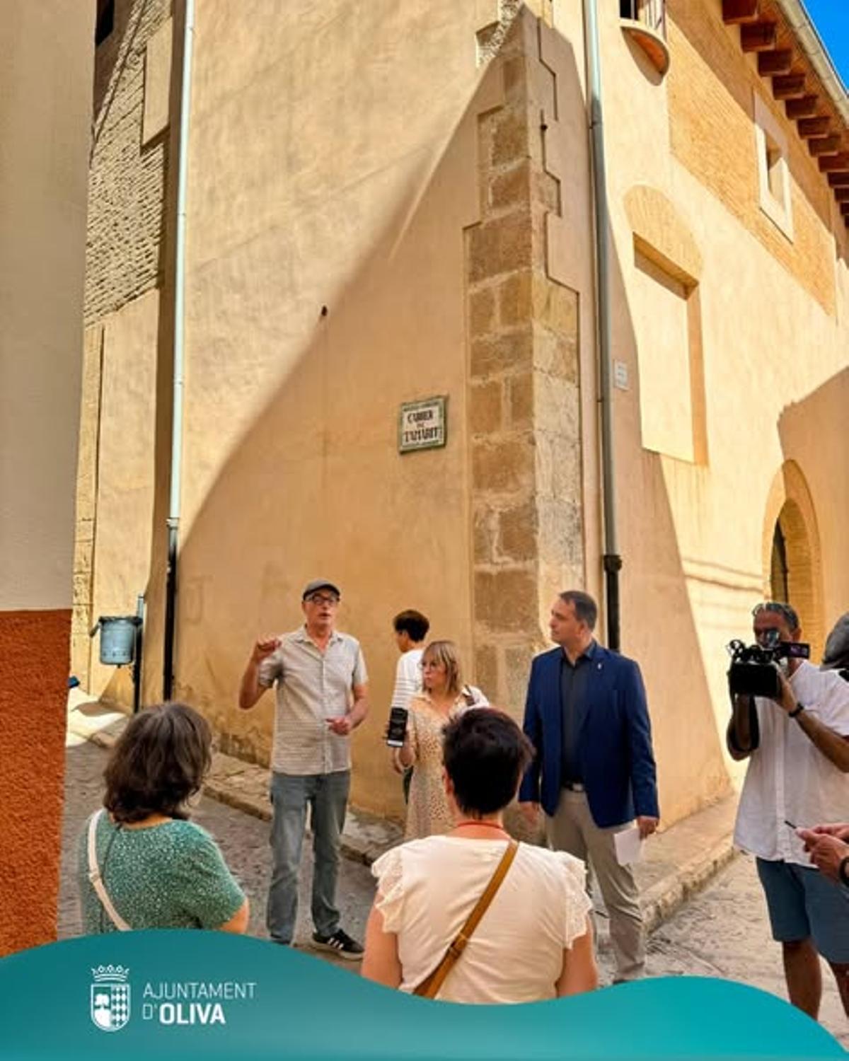 Demotración en la calle Palau de Oliva