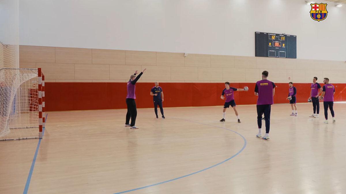 El Barça de balonmano se concentra en Bitola para el duelo ante el Pelister