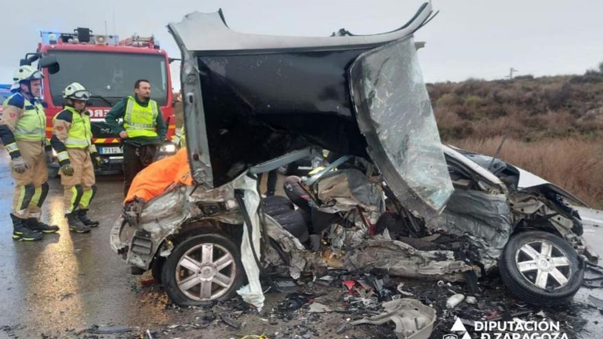 Una accidentada jornada en las carreteras termina con cuatro heridos