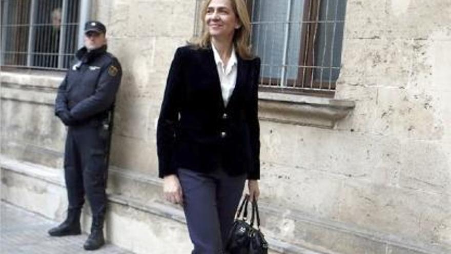 La infanta Cristina al·legarà el seu desconeixement en matèria tributària.