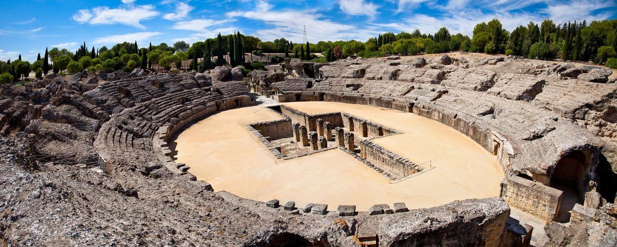 El Anfiteatro romano de Itálica