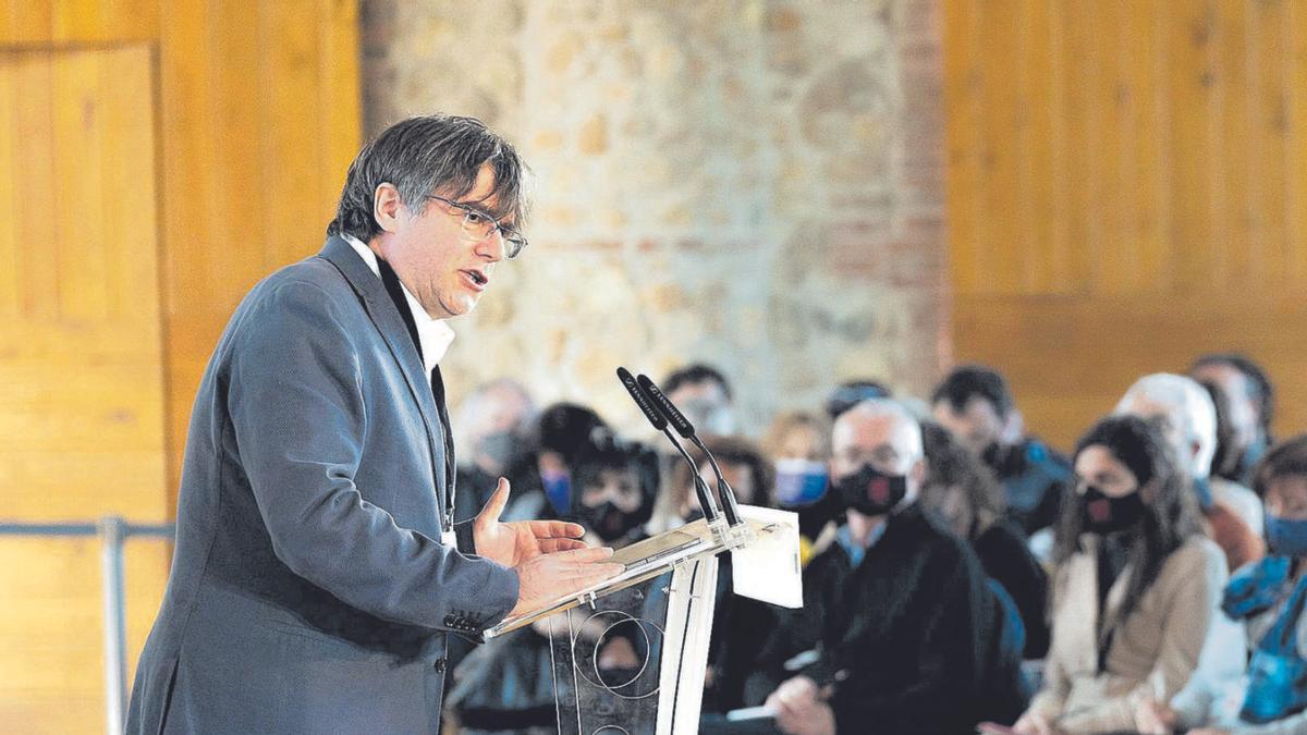 Carles Puigdemont en       
una imatge recent.
