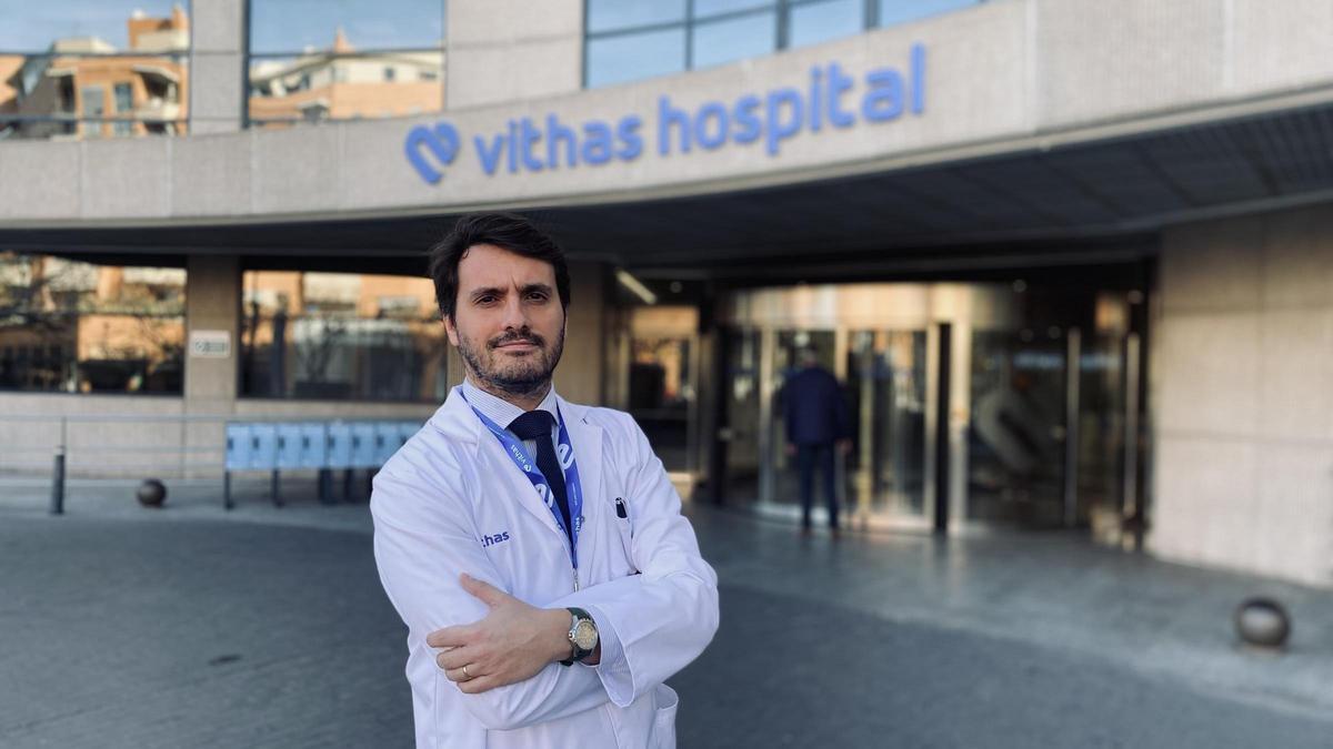 Doctor Jorge Mañez, neurólogo del Hospital Vithas Valencia 9 de Octubre.