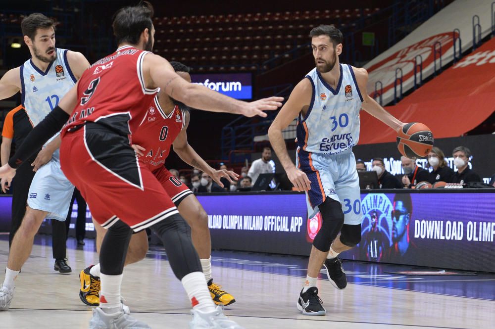 Armani Milan - Valencia Basket, en imágenes