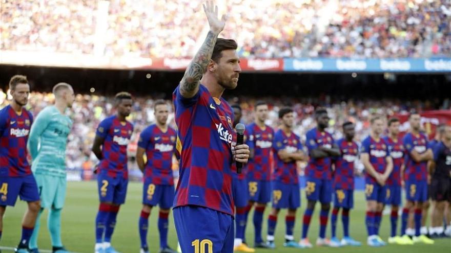 Messi sacude las estructuras del Barça por el no fichaje de Neymar