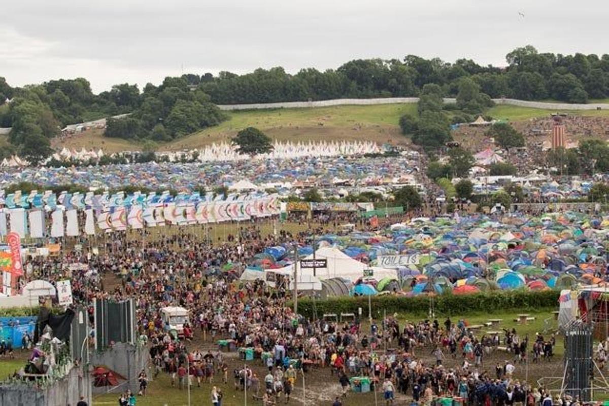 Aspecto de Glastonbury 2016