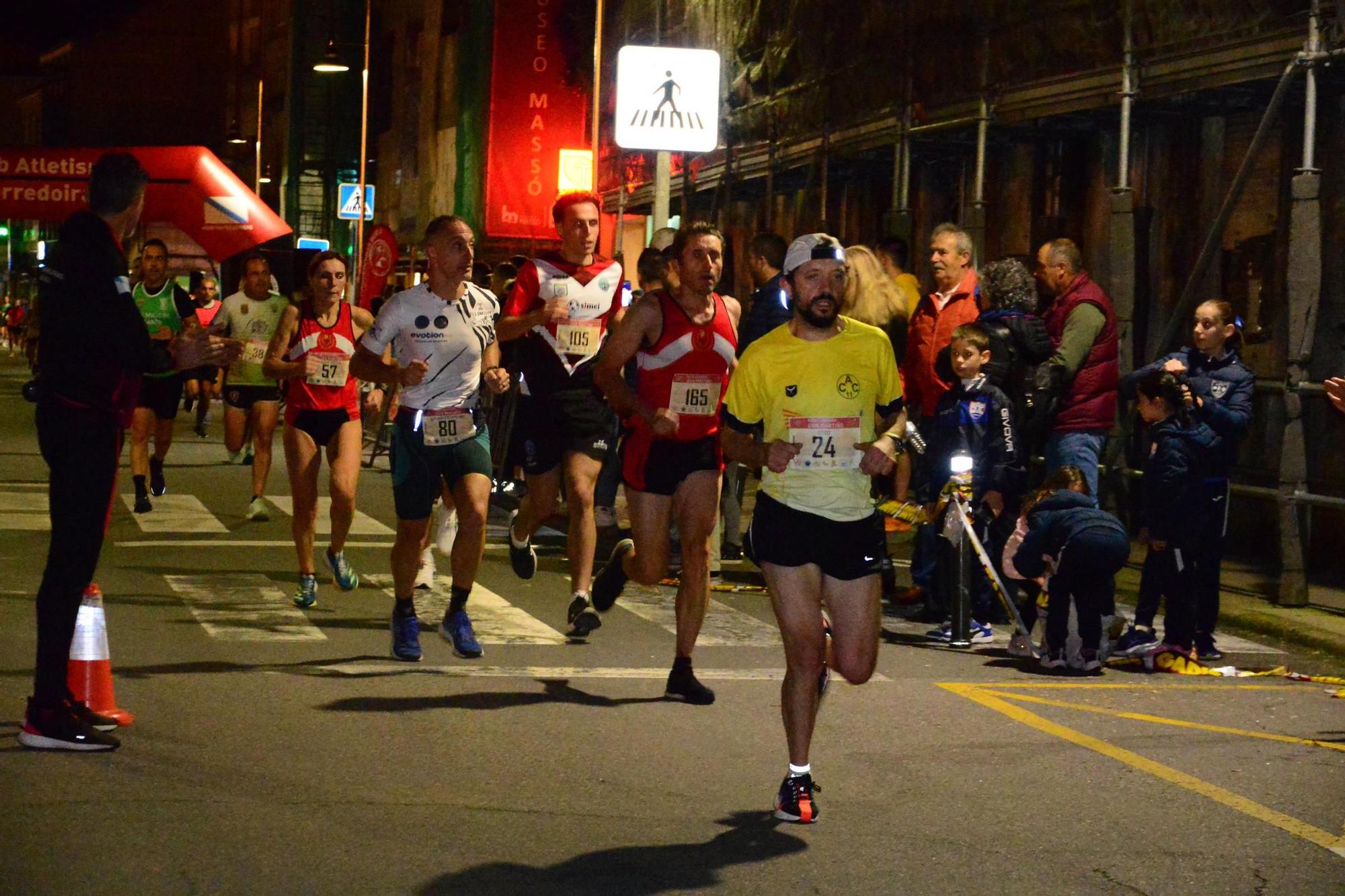La XXVII Carreira Pedestre de San Martiño de Bueu