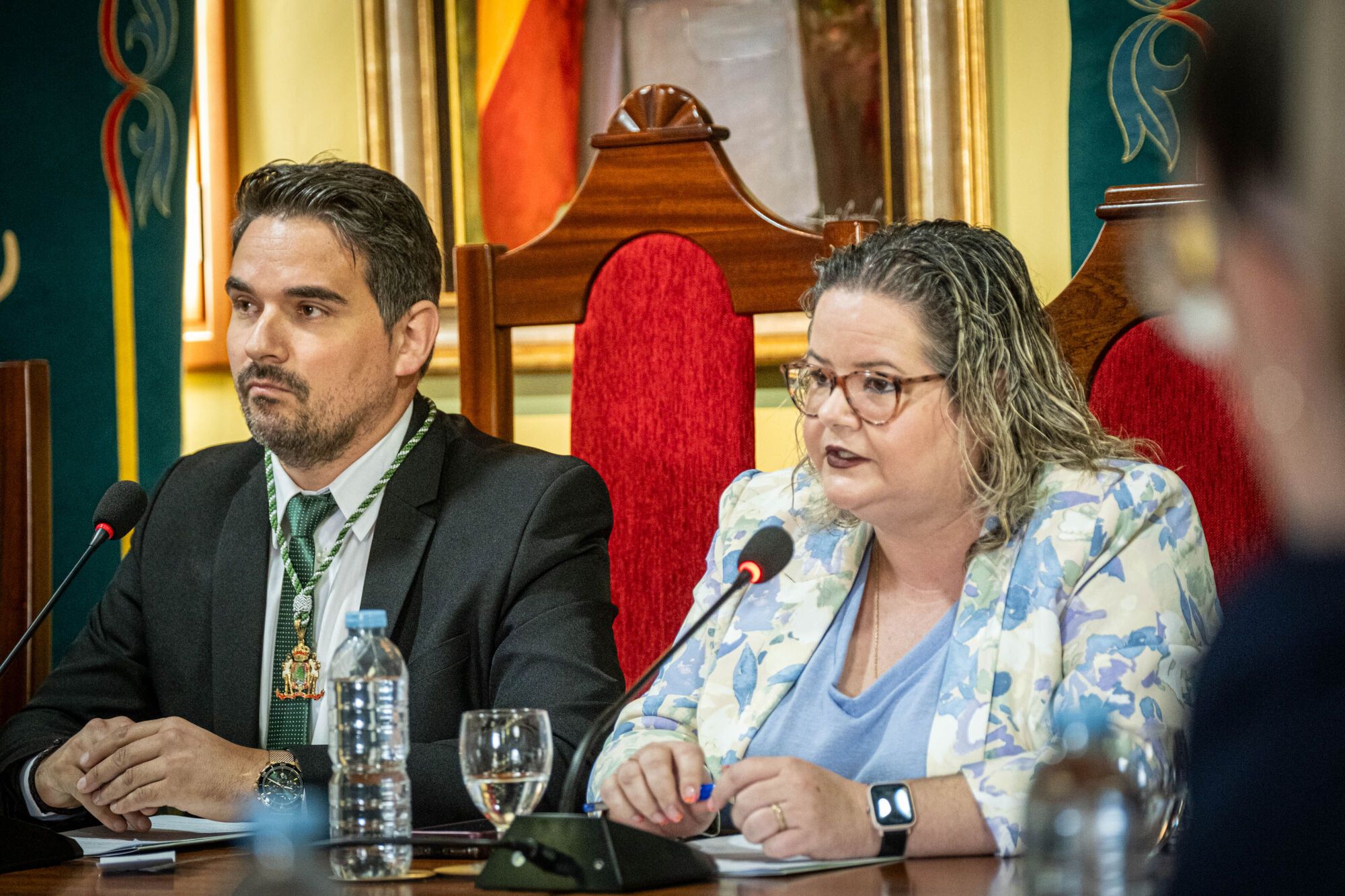 El pleno de La Guancha elige a Alejandro Herrera como nuevo alcalde del municipio.