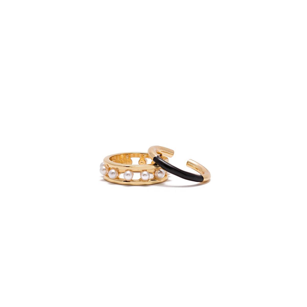 Regalos para fashionistas: Un anillo doble metal de Bimba &amp; Lola (28€)