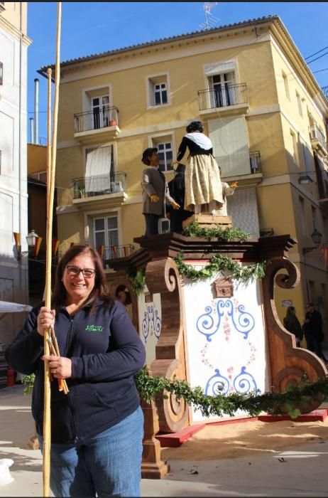 Fiesta fallera decimonónica para celebrar el aniversario del Patrimonio