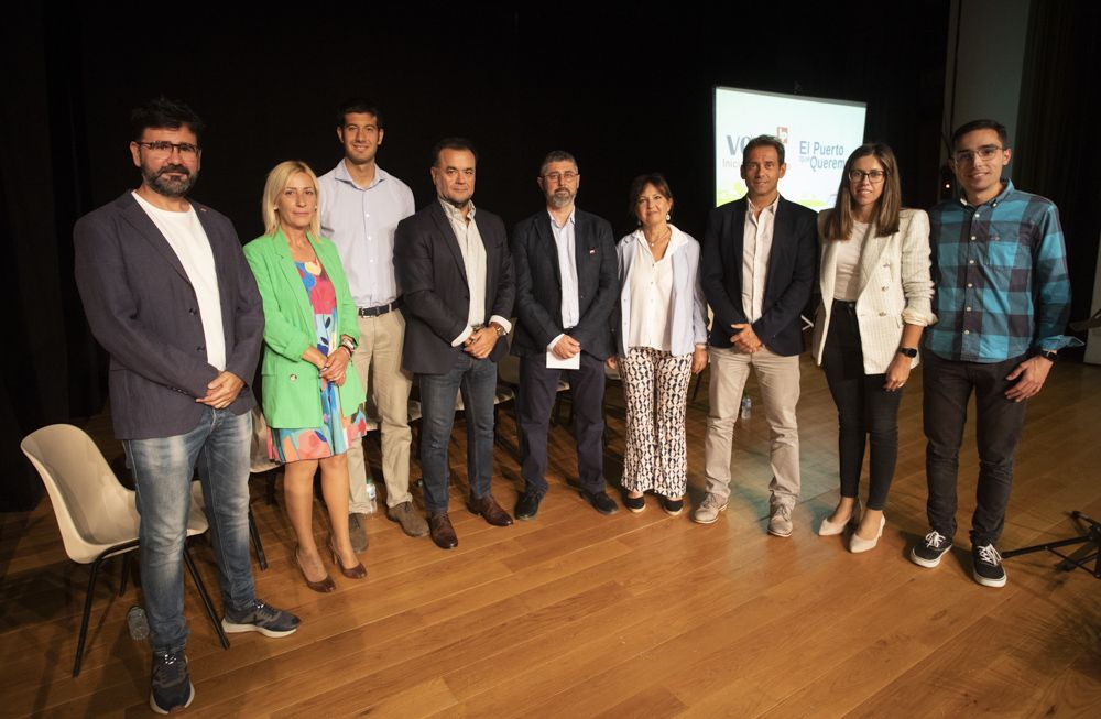 Acto de campaña de Iniciativa Porteña en el Teatro de Begoña del Puerto de Sagunto