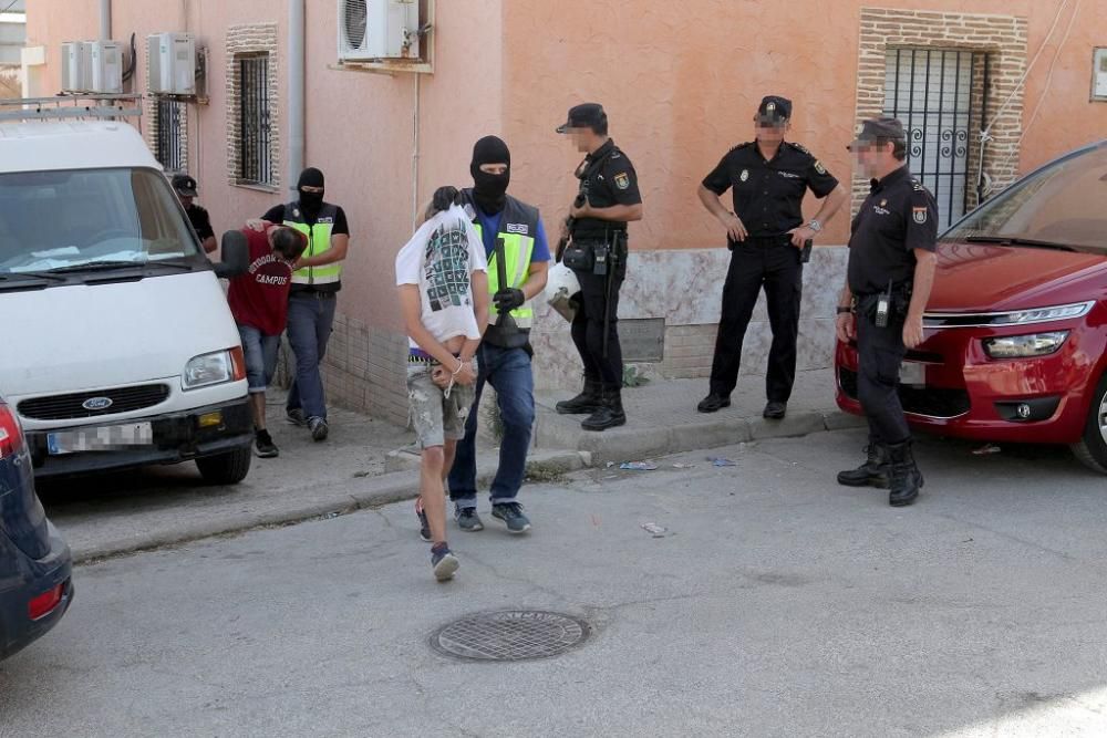 Golpe a la droga en Los Mateos - Cartagena