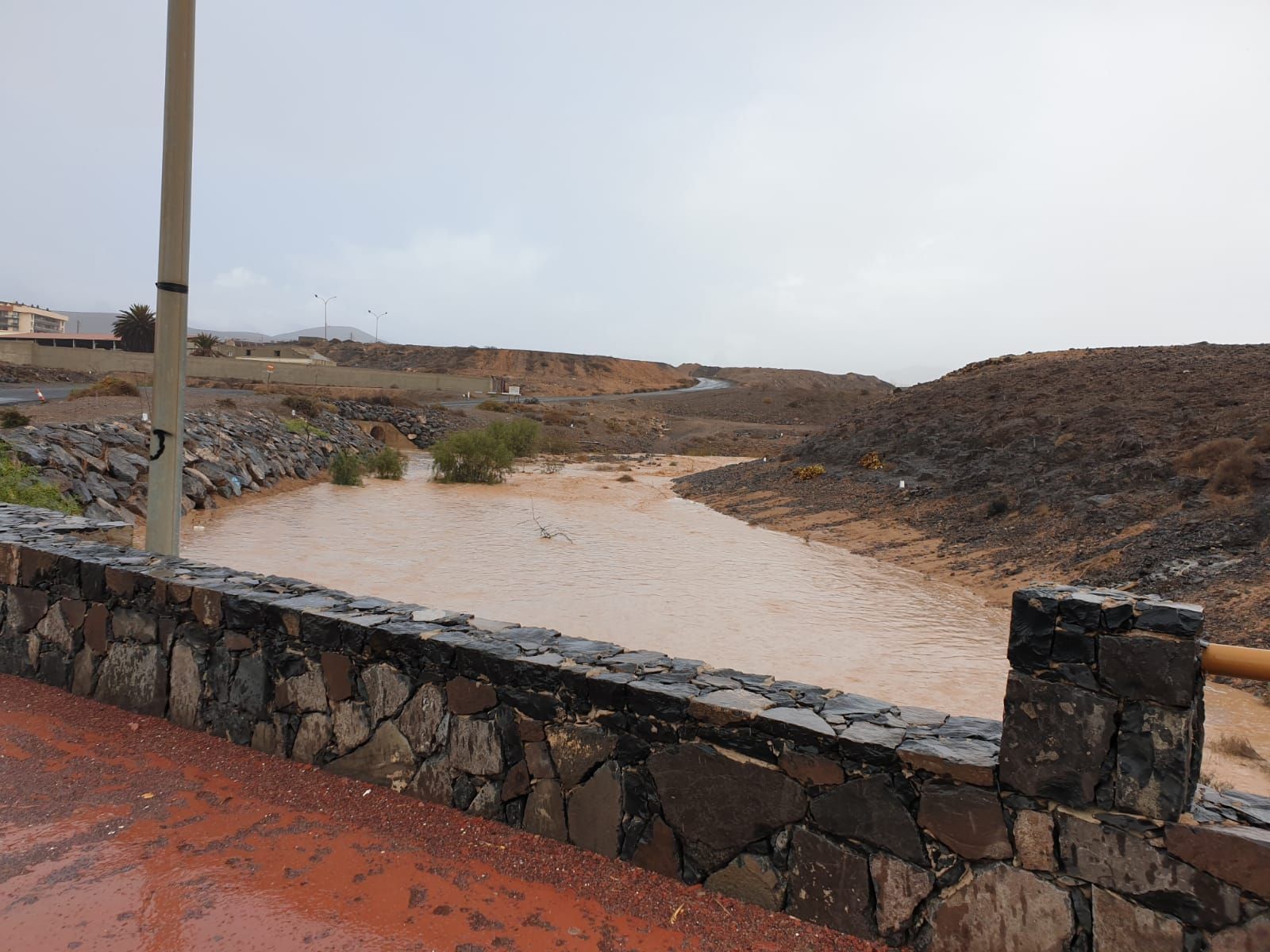 Lluvia en Fuerteventura