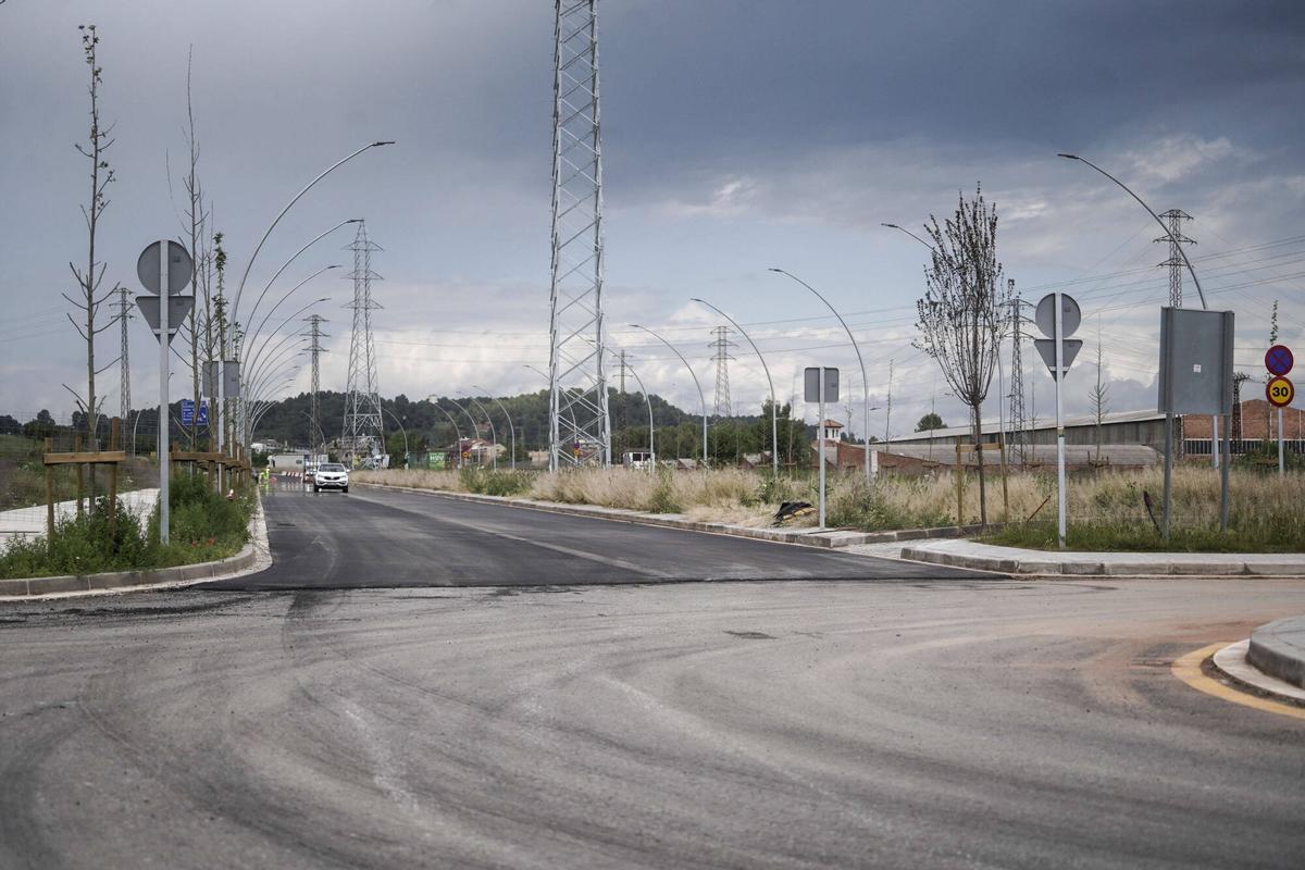 MANRESA . OBRES POLIGON PONT NOU
