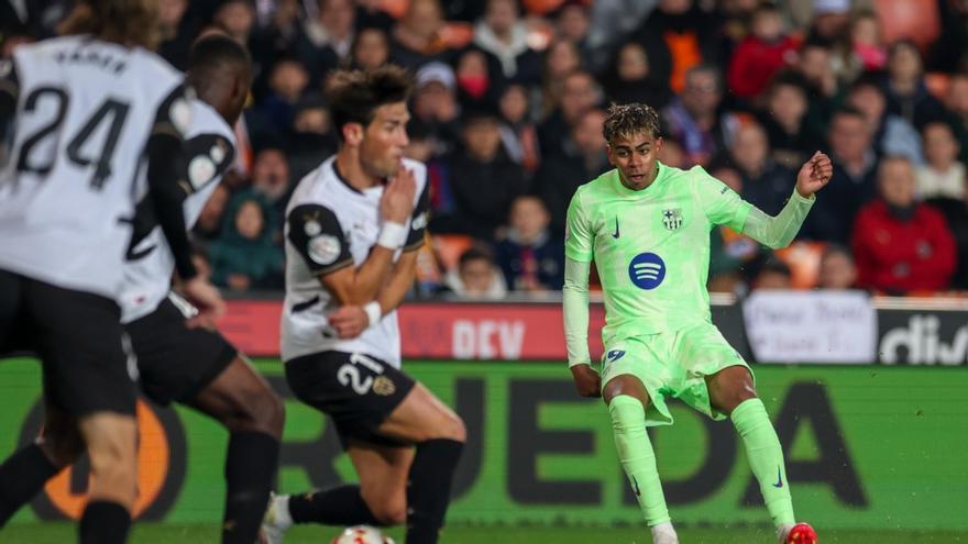 Otra goleada del Barça al Valencia