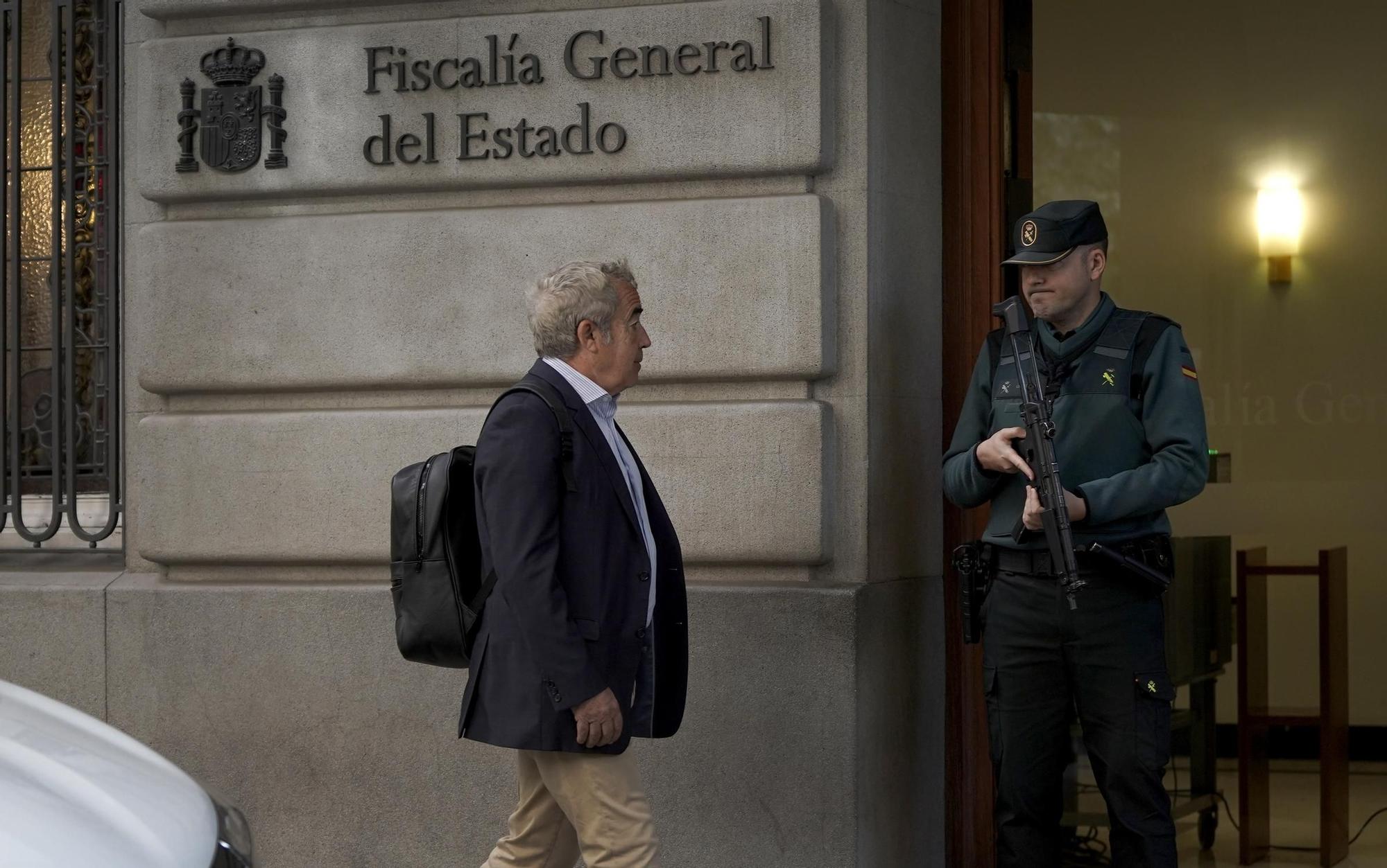Francisco Bañeres Santos, Fiscal Superior de Cataluña , a la lllegada a la Fiscalía General del Estado.
