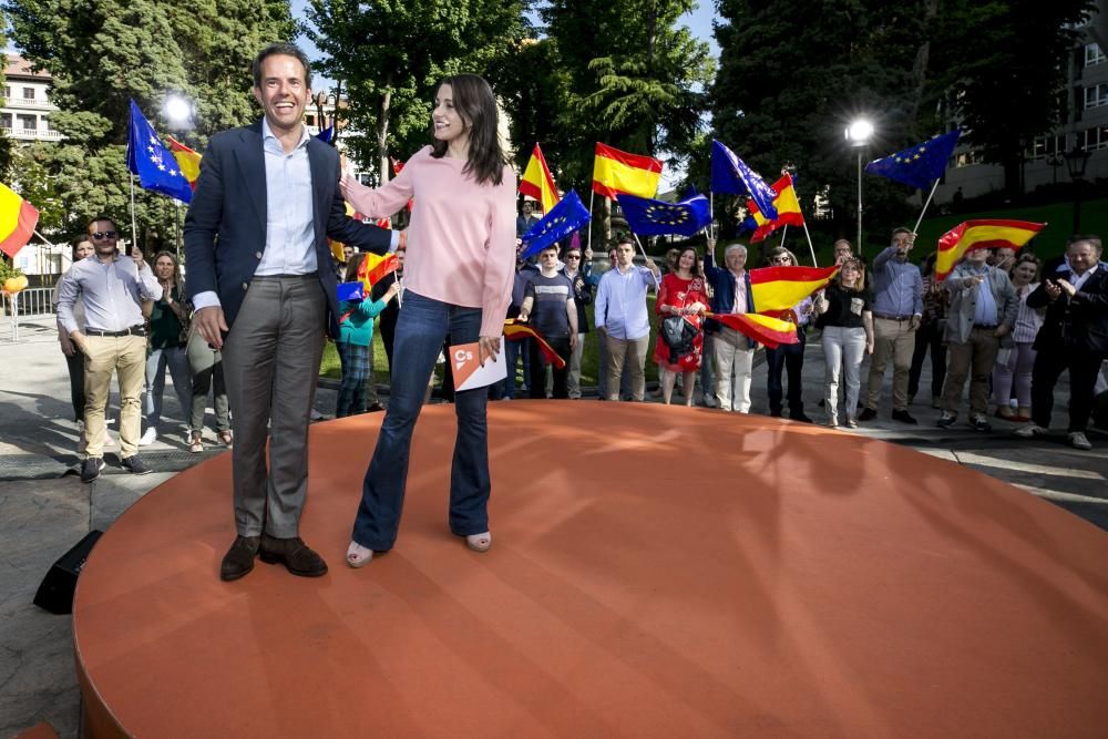 Inés Arrimadas, Ciudadanos, en Oviedo