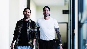 Leo Messi y Rodrigo de Paul, juntos en la concentración que Argentina realiza en Algorfa.