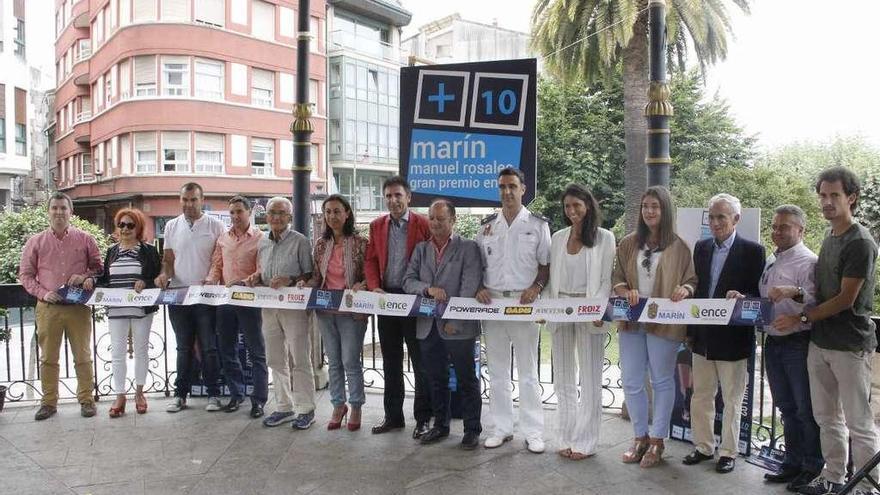 Presentación de la +10 Marín Manuel Rosales Gran Premio Ence. // Santos Álvarez