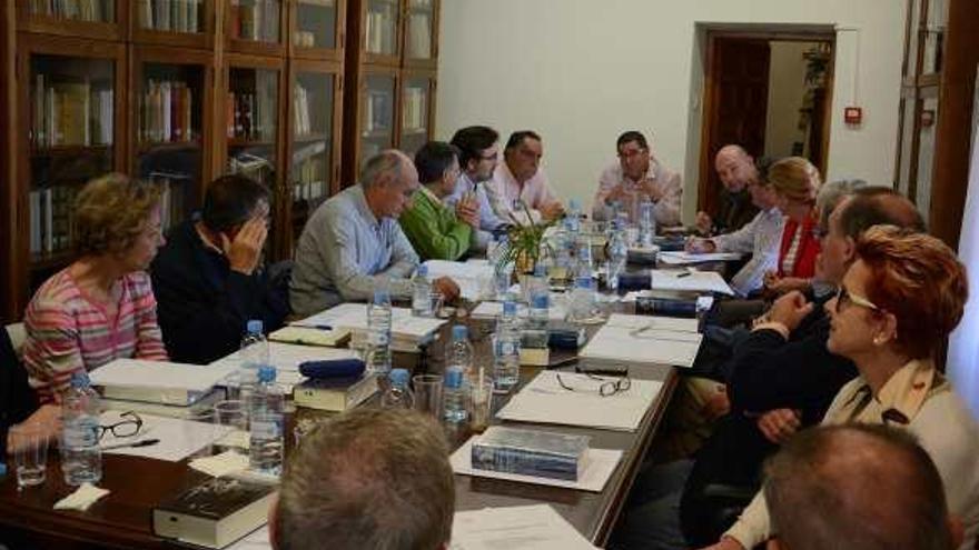 Antonio Moreno Ferrer presidió ayer la reunión de la Fundación María Zambrano.