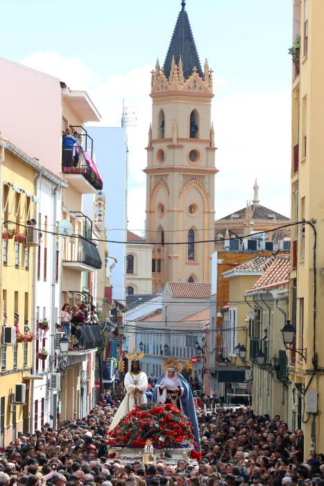 Traslado de Jesús Cautivo y la Virgen de la Trinidad.