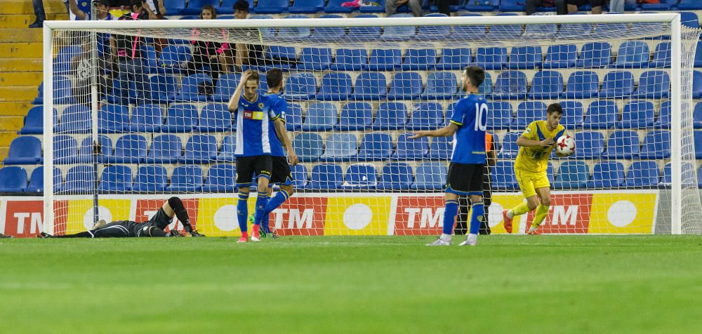 El Hércules regala otro empate en casa ante el Badalona por su nula ambición.