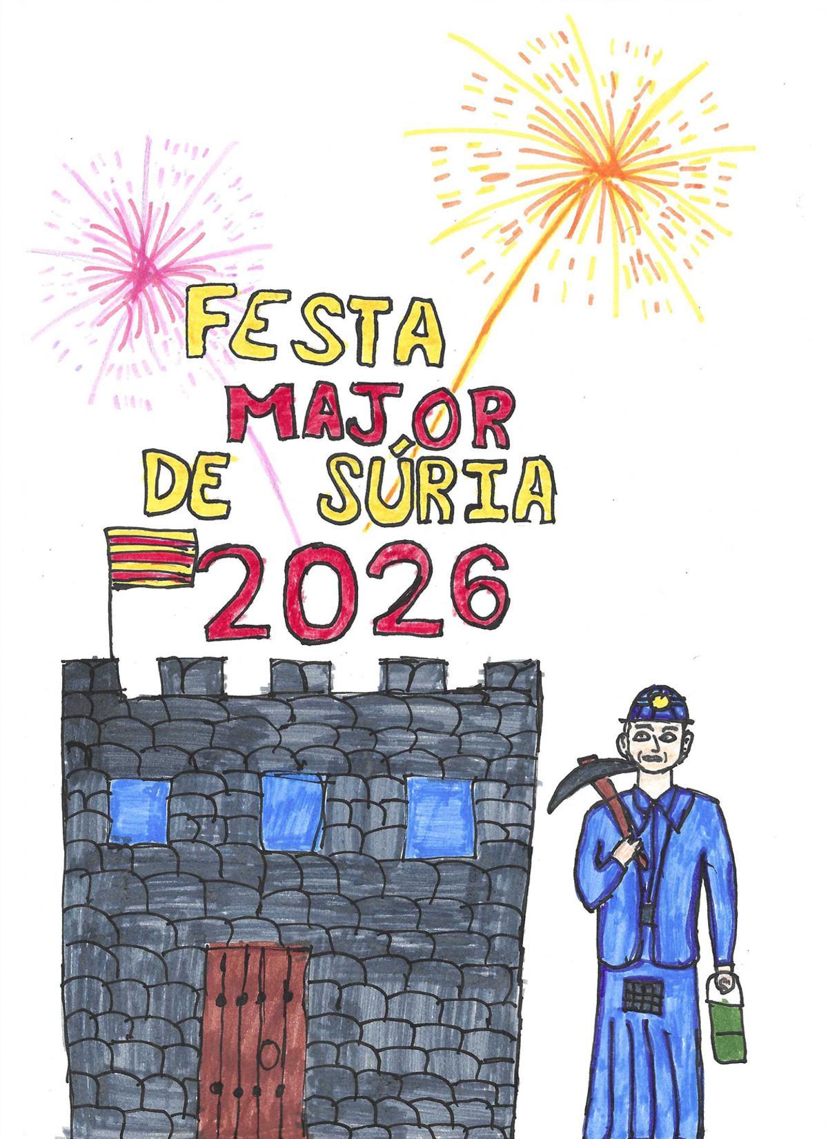 La il·lustració d'Elna Serarols Jofre, una de les finalistes