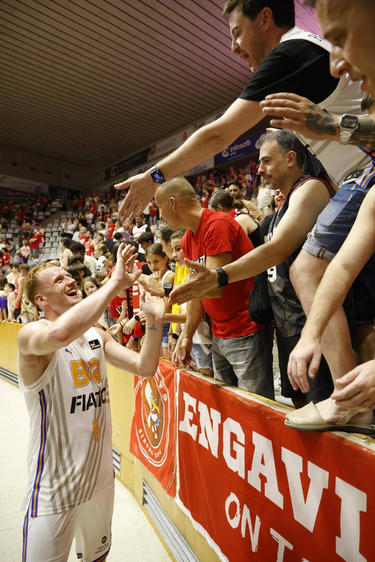 Les imatges del Bàsquet Girona - Joventut Badalona