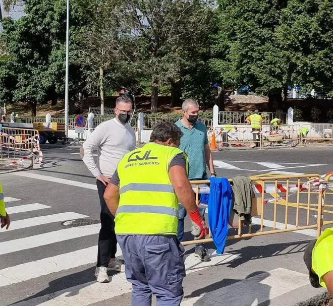 El Suroeste mejora la accesibilidad en el entorno del parque de La Estrella