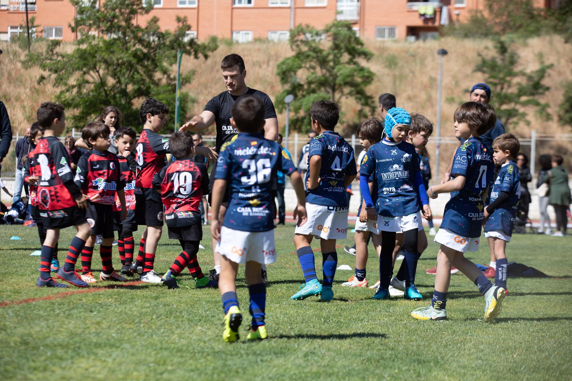 GALERÍA | El rugby más puro brilla con la "II Jornada de canteras Ciudad de Zamora"