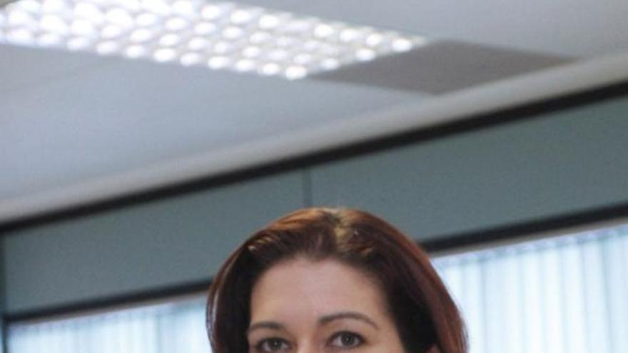 Isabel Pellón, en las oficinas del Servicio Público de Empleo.
