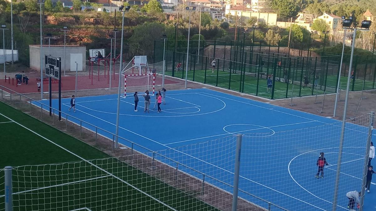 Nuevas instalaciones en el polideportivo de Serra