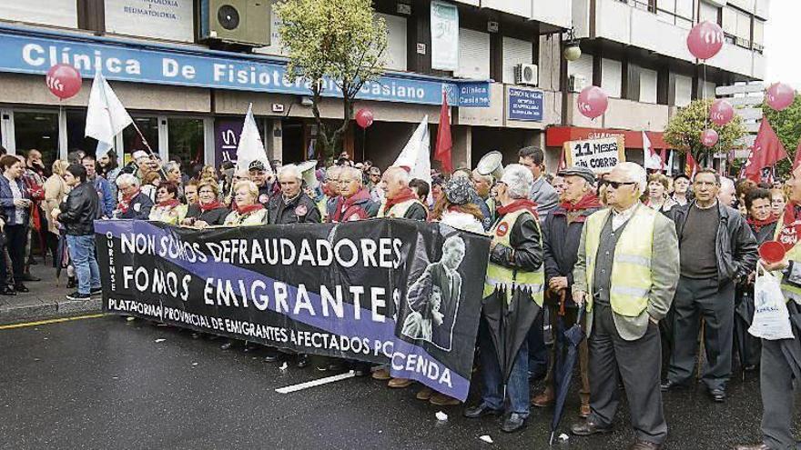 Los emigrantes retornados afectados por Hacienda. // Jesús Regal