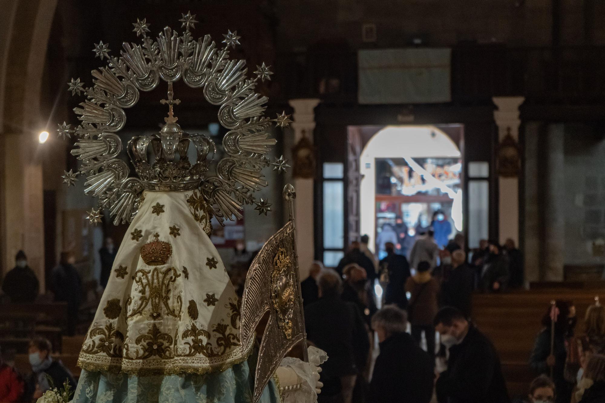 GALERÍA | Las mejores imágenes de la gélida procesión de la Concha por Zamora