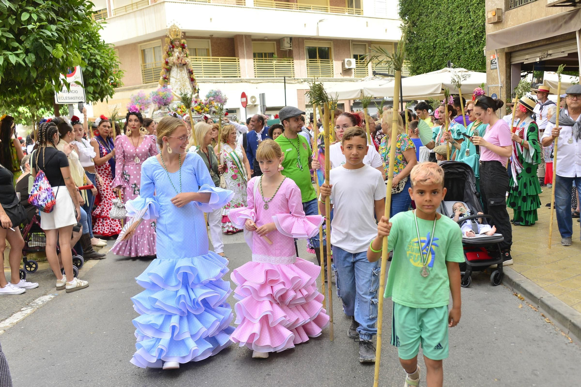 Salida de La Romería del Rocío