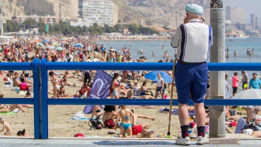 La temperatura del mar está ya a 23 grados, dos más que lo normal en junio