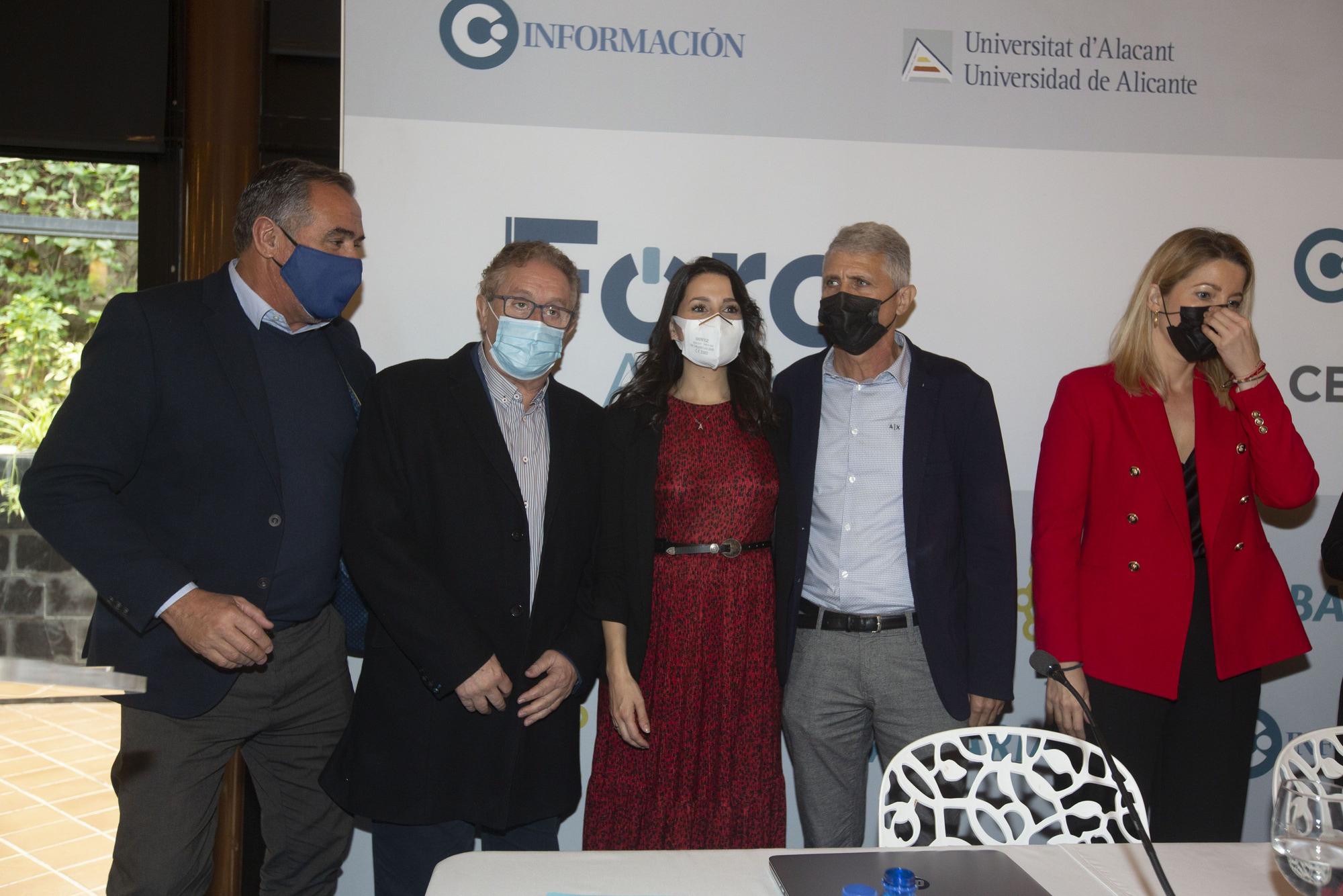 Inés Arrimadas en el Foro Alicante