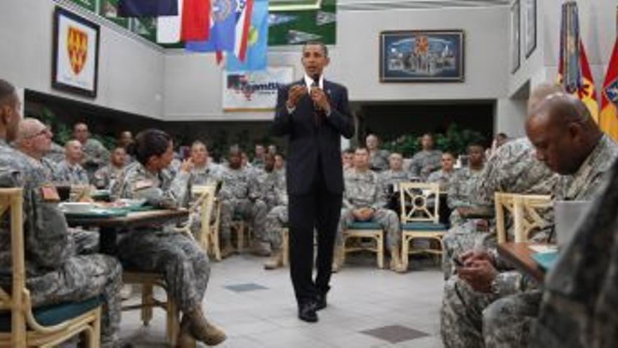 Obama: &quot;La misión en Irak todavía no ha acabado&quot;
