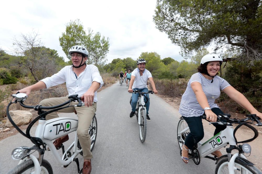 Ciclosendero entre Benidorm y l'Alfàs del Pi