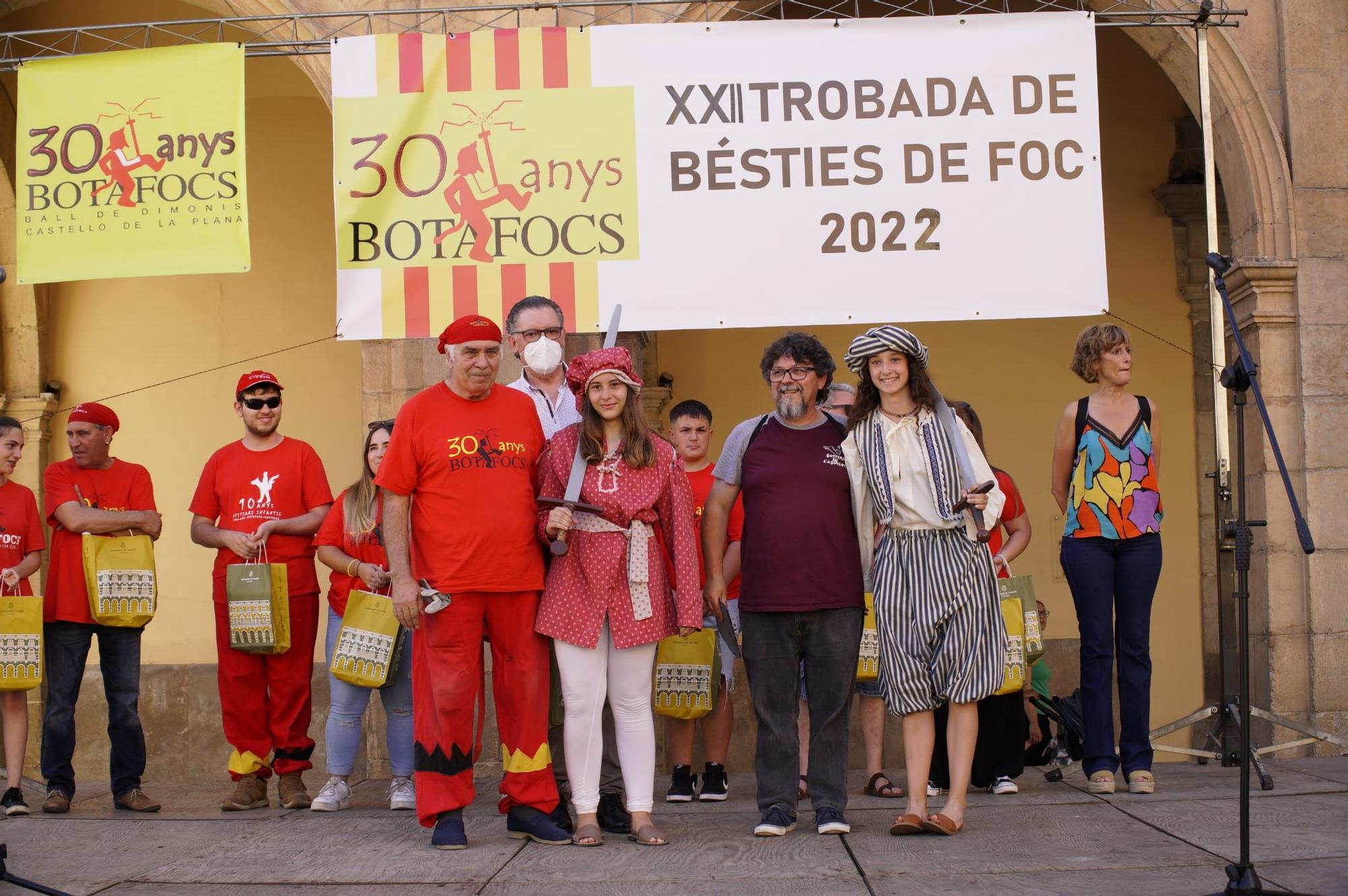 Castelló celebra la XXII Trobada de Bèsties de Foc