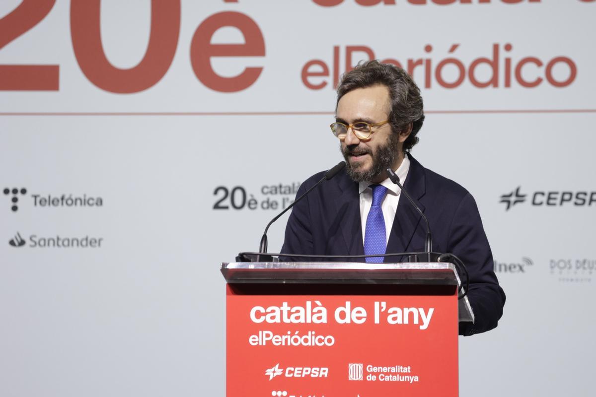 Català de l’Any 2022, en la imagen Aitor Moll, CEO Prensa Ibérica
