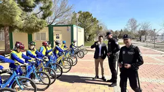 Los centros escolares de Caravaca participan en las Jornadas de Educación Vial que imparte la Policía Local