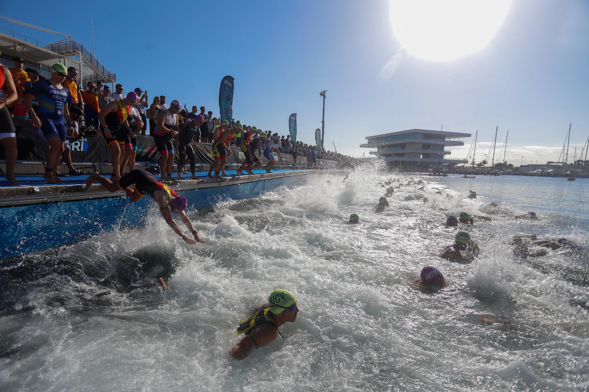 Valencia Triatlón 2022, pruebas populares del sábado