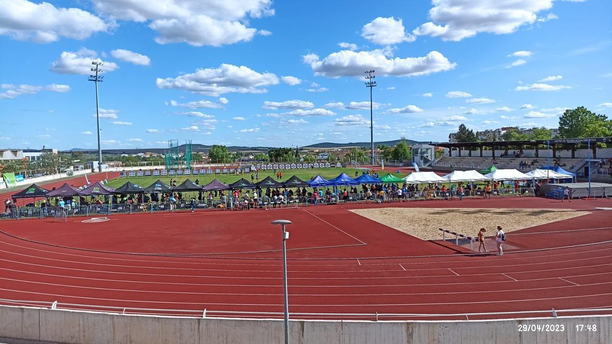 Imagen global de la competición en el Centro de Tecnificación de la Ciudad Deportiva.