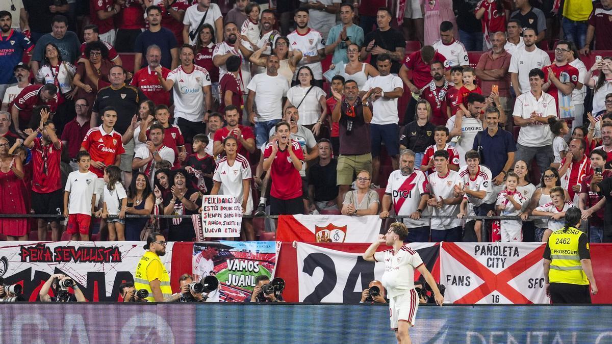 Vídeo | Peque valora el triunfo del Sevilla al Rayo: "El equipo ha competido muy bien y se ha dejado todo"